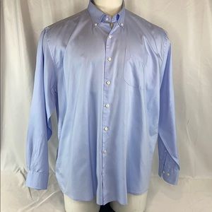 Peter Millar Light Blue 2XLarge LS Button Shirt